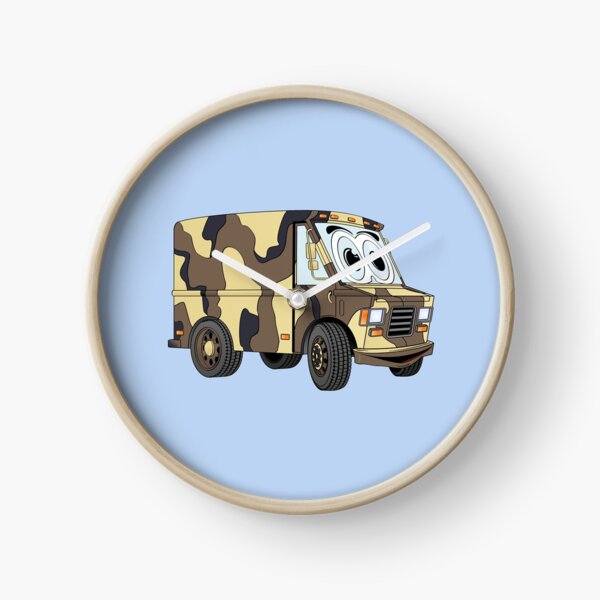 Item preview, Military Sand Mini Van Cartoon designed and sold by Scott Hayes.