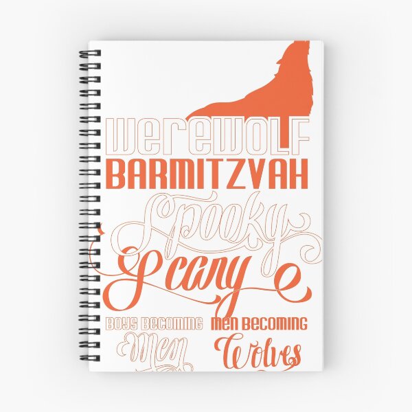 Item preview, Werewolf Barmitzvah Orange designed and sold by mmurgia.