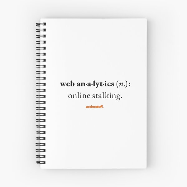 Item preview, 16689-01-BLT – Uselesstuff® Dictionary – Web Analytics – System (Black) designed and sold by Uselesstuff.