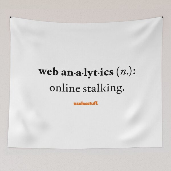 Item preview, 16689-01-BLT – Uselesstuff® Dictionary – Web Analytics – System (Black) designed and sold by Uselesstuff.