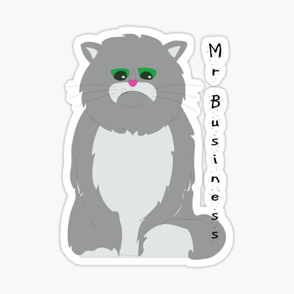 Vista previa del artículo con la obra «Gato gayles», diseñado y vendido por Kaczmania.