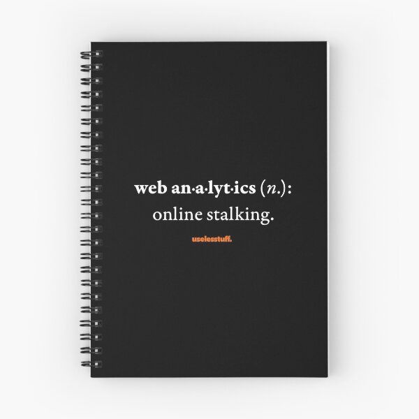 Item preview, 16689-01-BDK – Uselesstuff® Dictionary – Web Analytics – System (White) designed and sold by Uselesstuff.