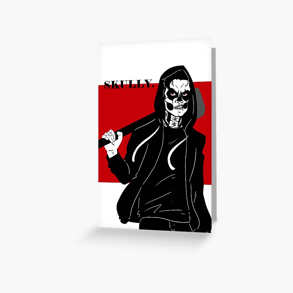 "nothing,nowhere. skully" Greeting Card by anactofkindness Redbubble
