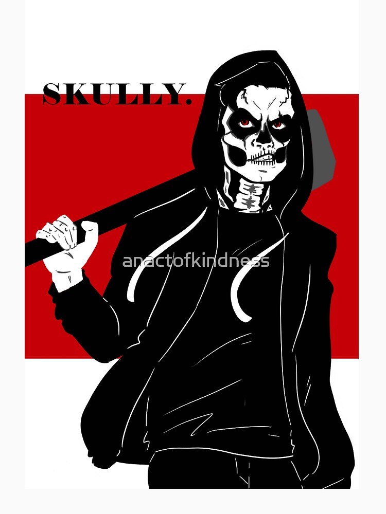 "nothing,nowhere. skully" Tshirt by anactofkindness Redbubble