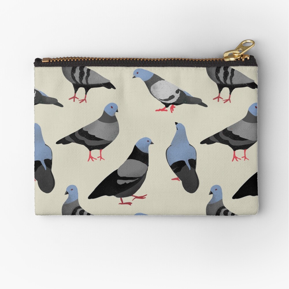 Design 33 - The Pigeons Zipper Pouch