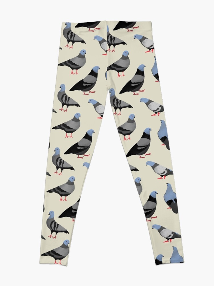 Alternate view of Design 33 - The Pigeons Leggings