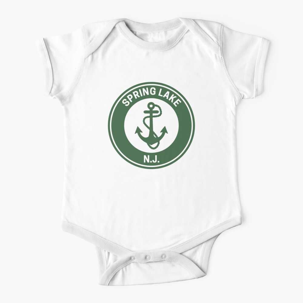 Vintage Spring Lake Anchor New Jersey  Baby One-Piece