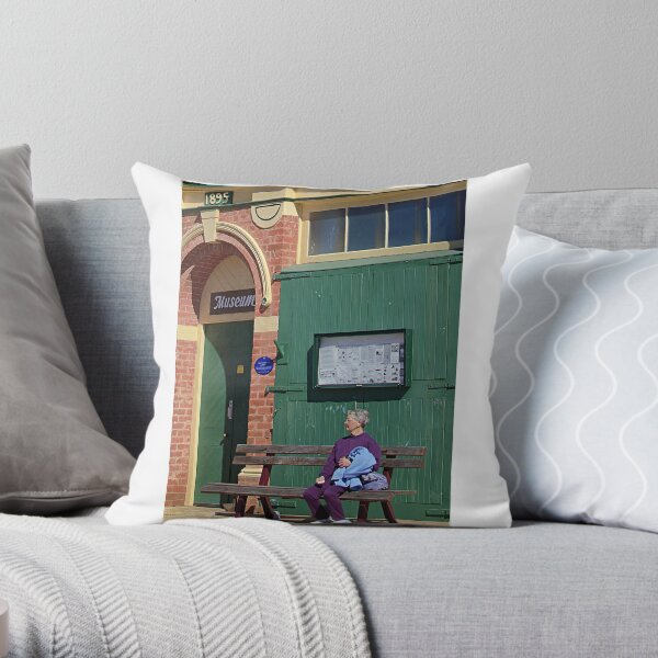 Catching the sun Throw Pillow