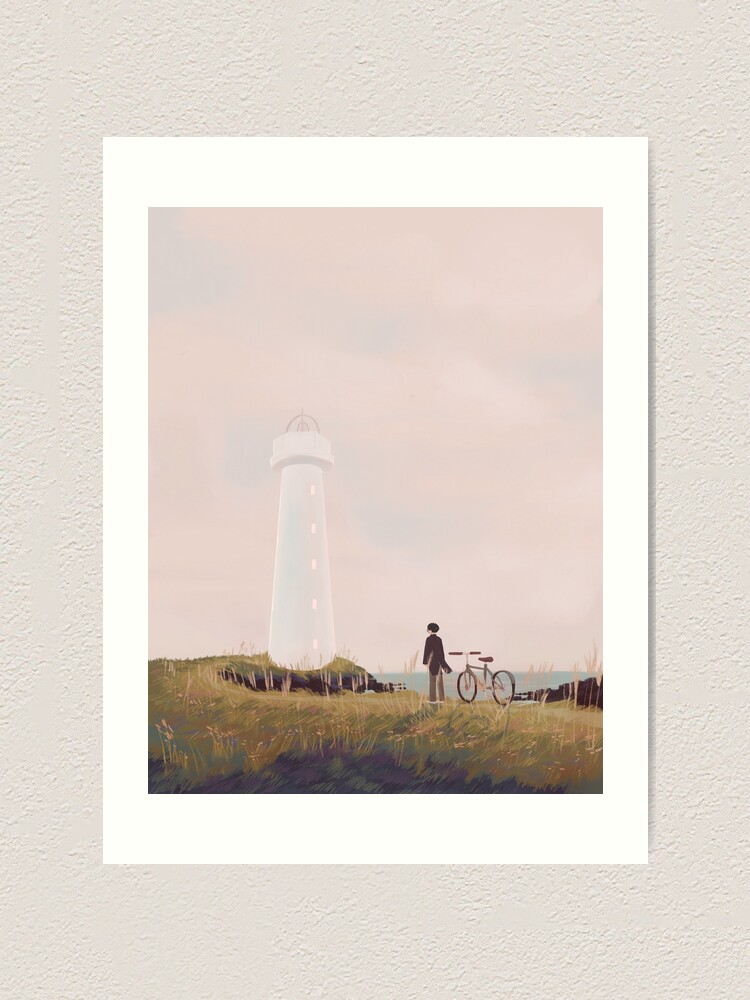 Alternate view of arrival Art Print
