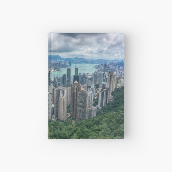 Hong Kong from the Peak Hardcover Journal