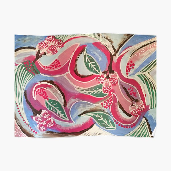 Stocksom Gum Blossom Poster
