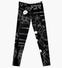Tachikoma Blaupause Leggings