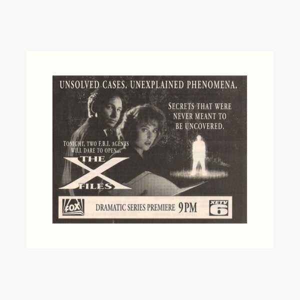 Item preview, x files premiere designed and sold by goodcheese.