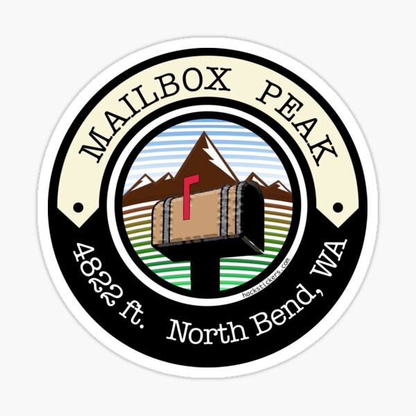 Item preview, Mailbox Peak designed and sold by hackstickers.