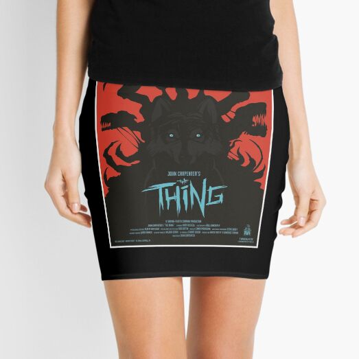 the thing horror movie poster - 2011 ending Mini Skirt