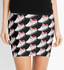 Air jordan V cube pixel Mini Skirt