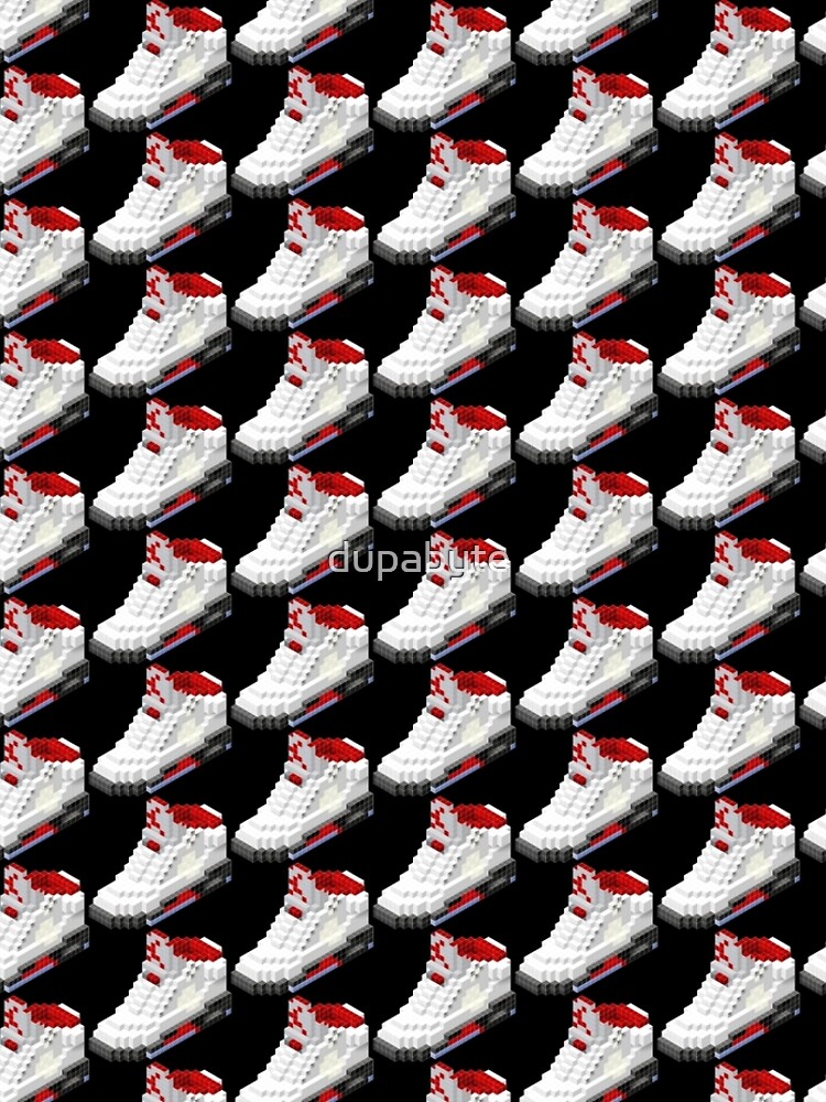 Air jordan V cube pixel by dupabyte
