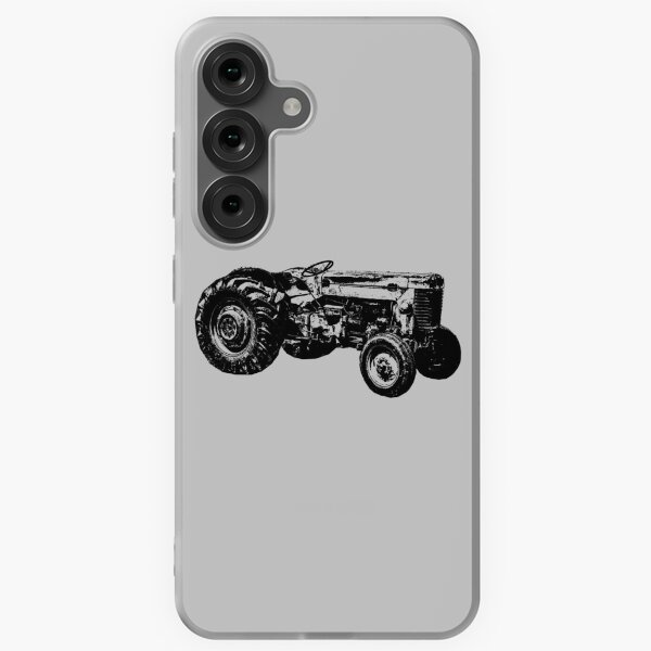 Item preview, Farm tractor black gift idea designed and sold by RetroFuchs.