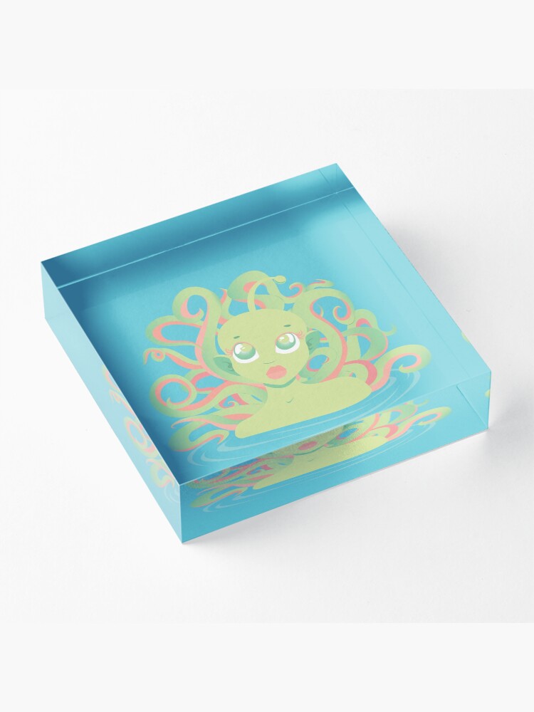 Alternate view of Tentacle Grl Acrylic Block