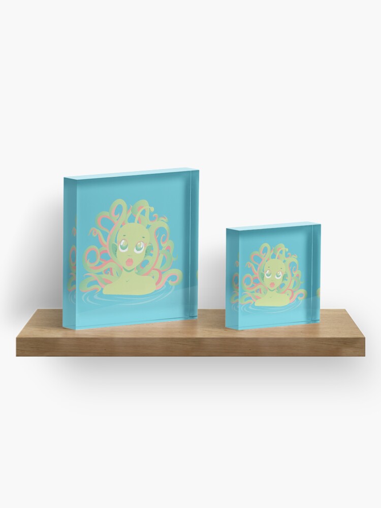 Alternate view of Tentacle Grl Acrylic Block
