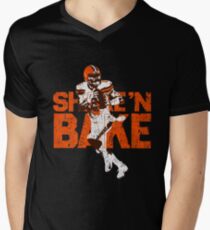 Shake'n Baker Mayfield Men's V-Neck T-Shirt