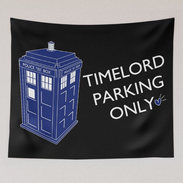 Item preview, Time Lord Parking Only designed and sold by AlicenUnderwear.
