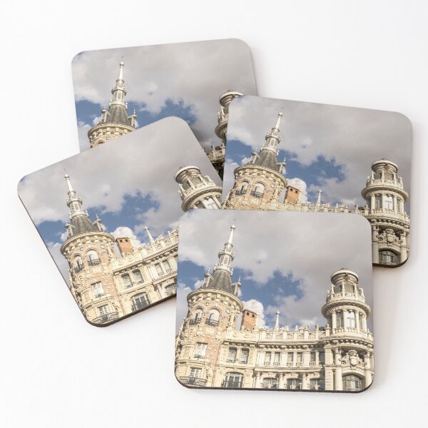 Item preview, Gallivanting Around Madrid is a Pure Delight - Puerta del Sol Facades  designed and sold by Georgia Mizuleva.