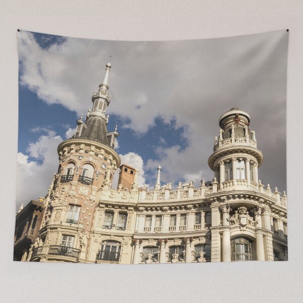 Item preview, Gallivanting Around Madrid is a Pure Delight - Puerta del Sol Facades designed and sold by Georgia Mizuleva.
