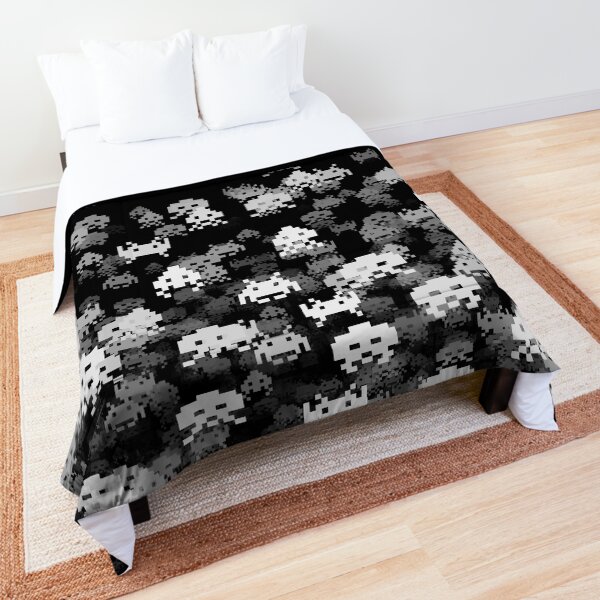 Invaded BLACK Comforter