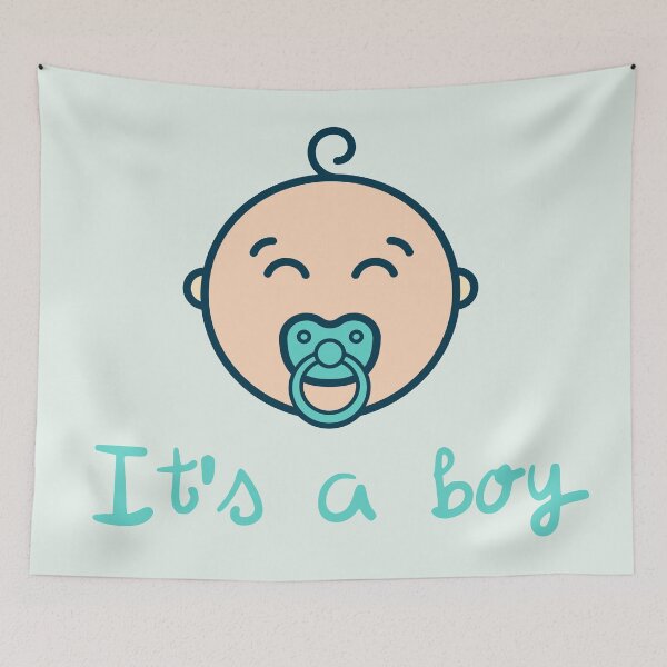 Item preview, It's a baby boy! designed and sold by parazitgoodz.