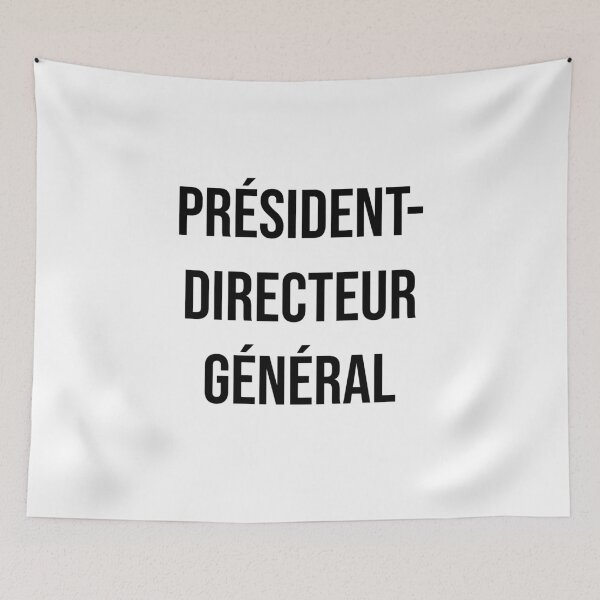 Item preview, President-directeur général designed and sold by kailukask.