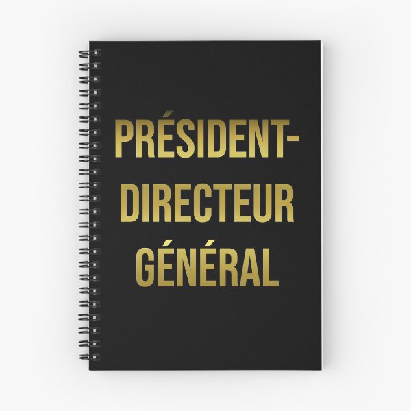 Item preview, President-directeur général designed and sold by kailukask.