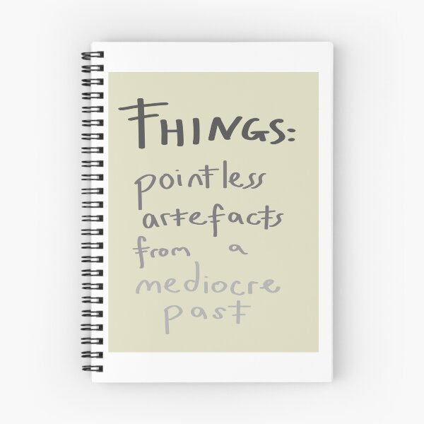 Item preview, THINGS (Scott Hutchison, Frightened Rabbit Tribute) designed and sold by FourSixZero.