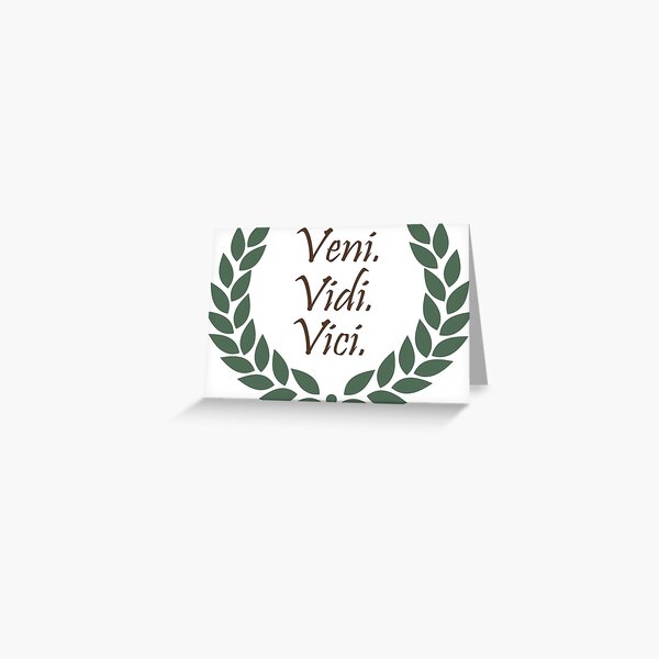Item preview, Veni. Vidi. Vici. - I came. I saw. I won. designed and sold by philippdesign.