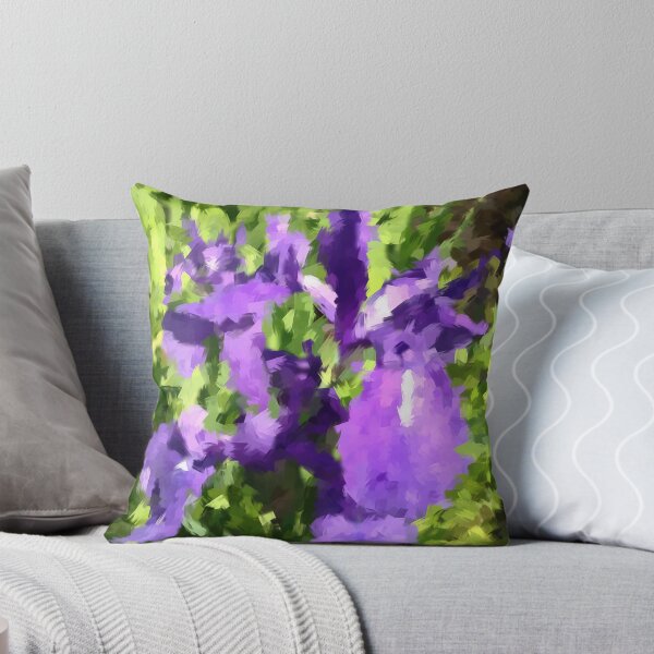 Item preview, purple iris at a pond designed and sold by DikHendriks.