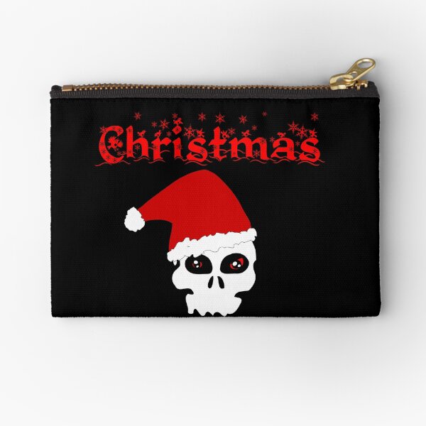 Christmas Skull Täschchen