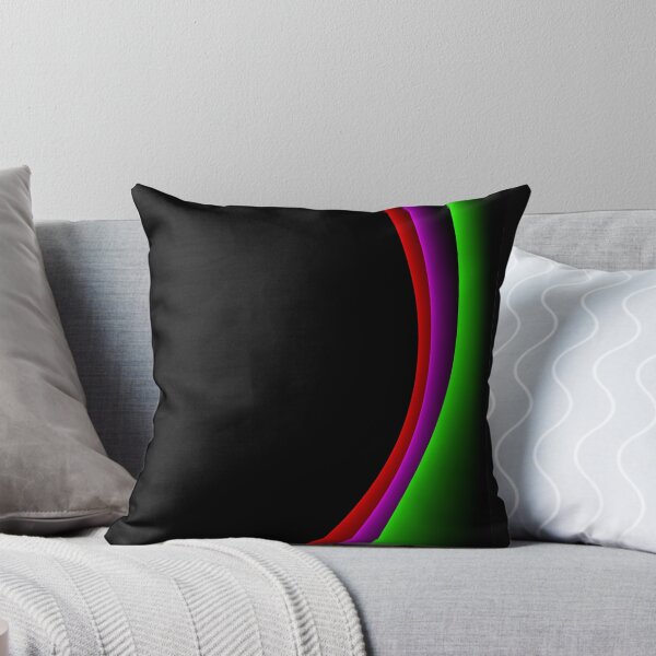 Item preview, Abstract color lines on black designed and sold by Dobrydnev.