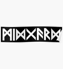 MIDGARD Runes Poster