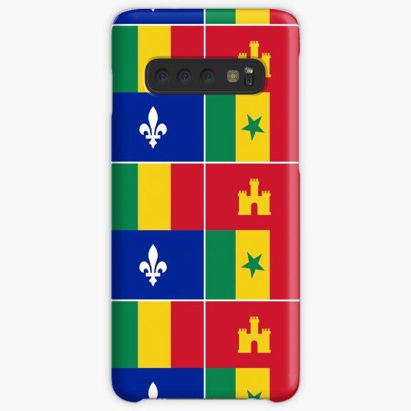 Drapeau créole de la Louisiane Coque rigide Samsung Galaxy