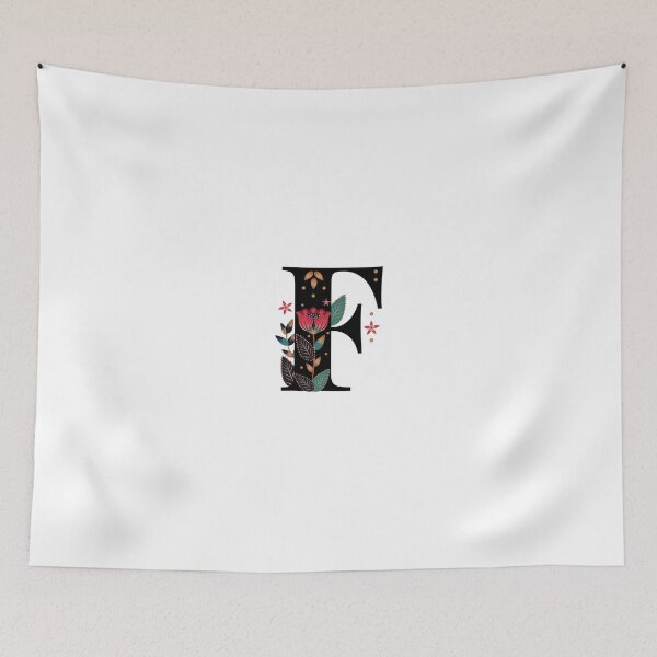 Item preview, F - Floral Initial Letter designed and sold by karspaul.