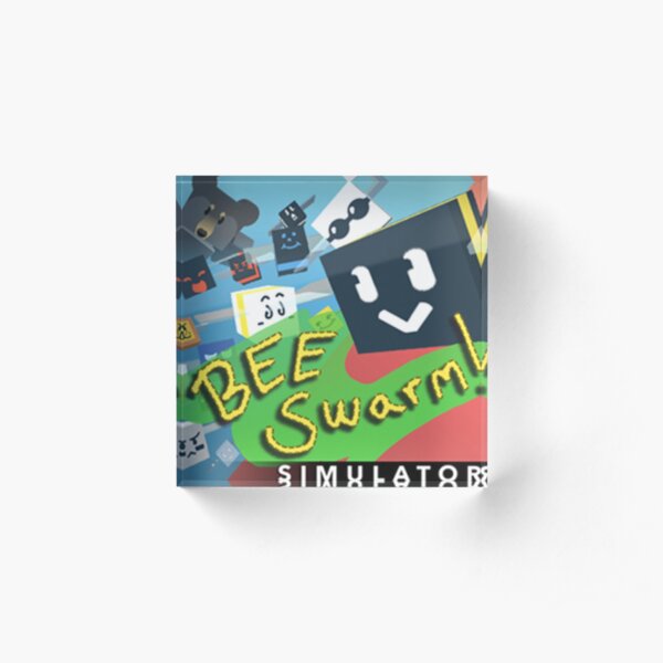 Bee Swam Simulator Acrylic Block