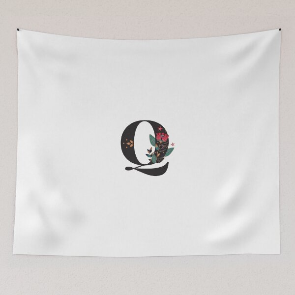 Item preview, Q - Floral Initial Letter designed and sold by karspaul.