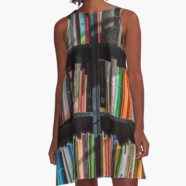 Bookshelves (#2) A-Line Dress