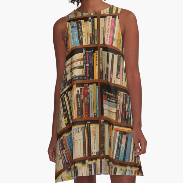 Bookshelves (#3) A-Line Dress