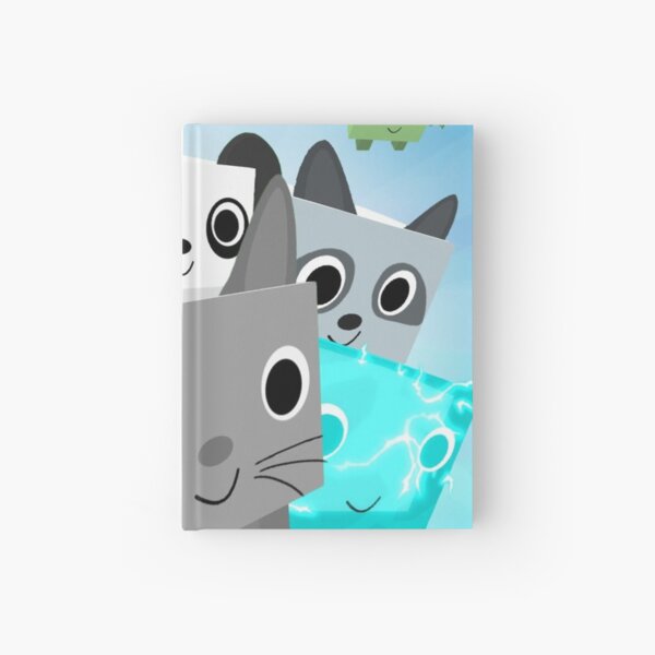 Roblox Animals Hardcover Journals Redbubble - custom roblox pet simulator reversible sequin rainbow cat without code