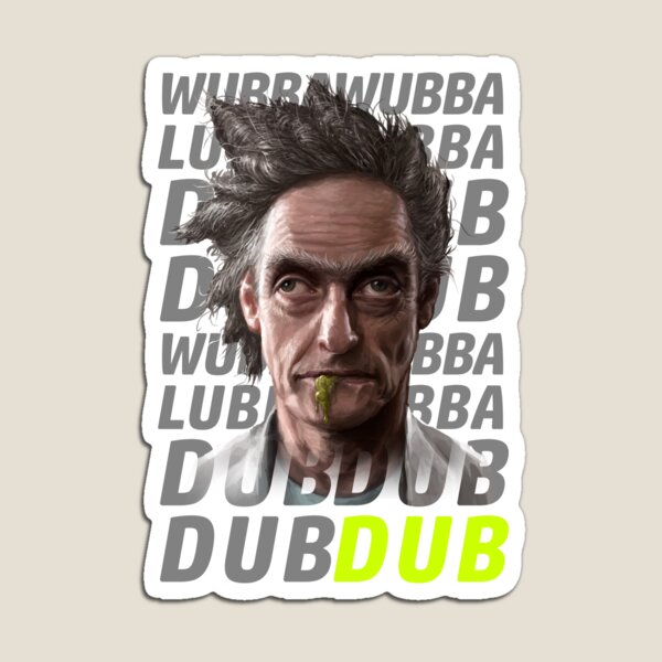 Rick - Wubba Lubba Dub Dub (Rick and Morty) Magnet