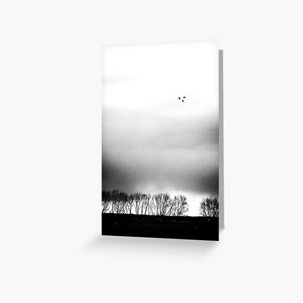 Above the treeline Greeting Card