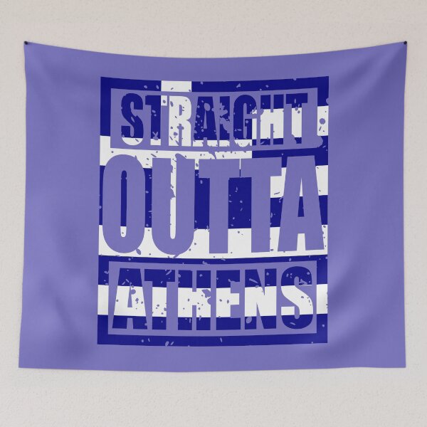 Item preview, Straight Outta Athens TShirt designed and sold by Oles Bielienkyi.
