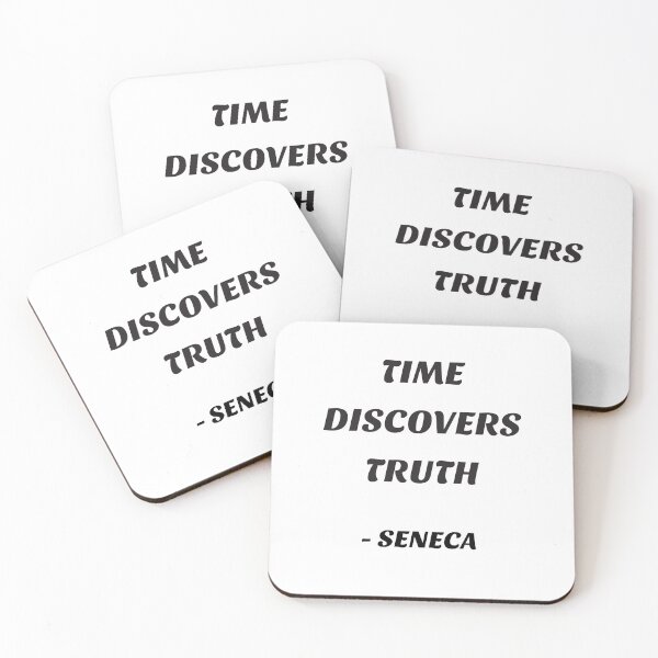 Item preview, Seneca Stoic philosophy - TIME DISCOVERS TRUTH  designed and sold by Inspirationmotivation.