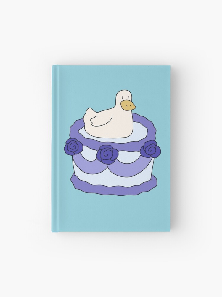 Carnet Cartonne Canard Gateau D Anniversaire Par Saradaboru Redbubble